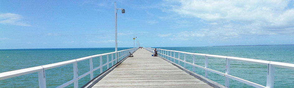 Guests enjoy easy fishing from the pier, a multitude of water sport activities or walking along the foreshore