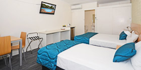 Twin Room Premium at Urangan Motor Inn